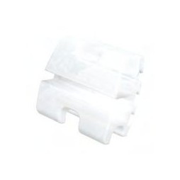 Ceramic brackets "AQUA" (ROT / slot 22) - kit 20 pcs.