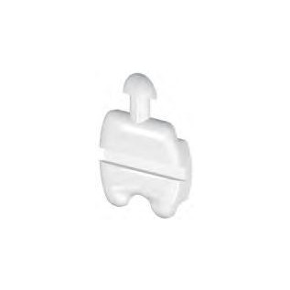Aesthetic bracket in siliceous copolymer - NATURA.