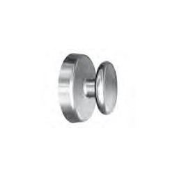 D.B. button round / flat extremo (nickel free) - 1 pc.