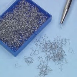 Preformed ligature ties 010" (metal wire)