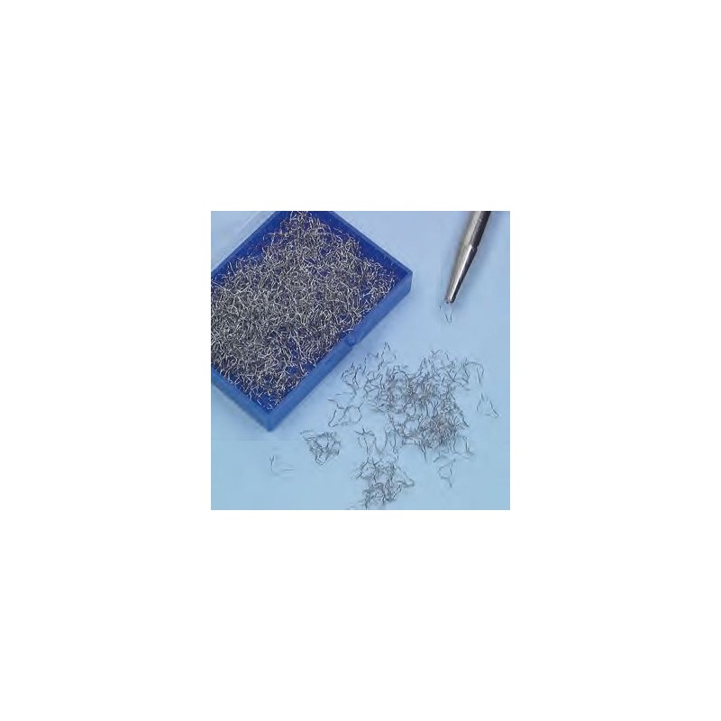Preformed ligature ties 010" (metal wire)
