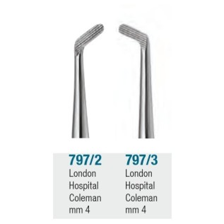 Лост - страничен с плоско острие и дръжка "Coleman" - 4 мм