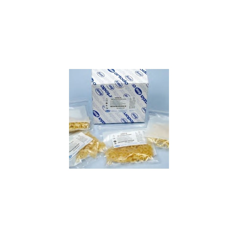 Extraoral elastics kit - (10 packs of 100 pcs.) Extraoral elastics kit - (10 packs of 100 pcs.)