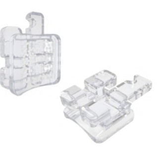 Monocrystalline sapphire, transparent brackets Ghaiccio system Roth.
