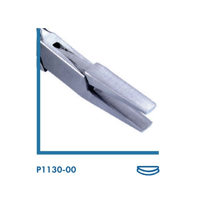 Plier hollow chop for offset forming