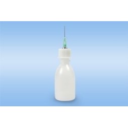 Squeeze bottle for liquid dosing (resin)