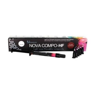 Light curing flowable composite Nova Compo HF Flow - syringe