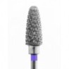 Tungsten carbide cutter, big flame (6 x 14)mm, spiral cross cut