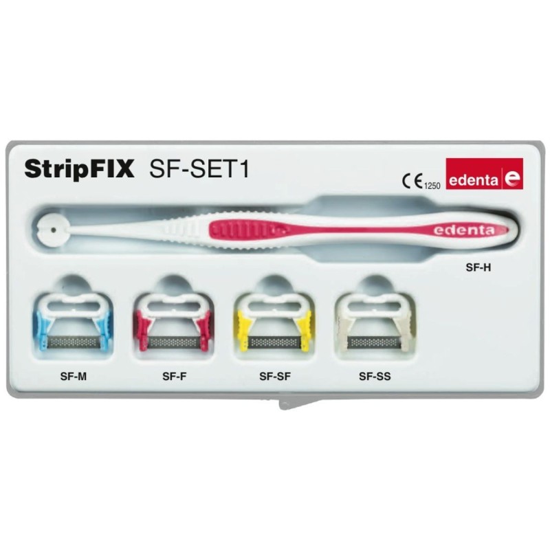 StripFIX сет перфорирани, диамантени ленти за полиране StripFIX сет перфорирани, диамантени ленти за полиране