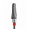 Tungsten carbide cutter, big rounded cone (5 x 14)mm, fine cross cut