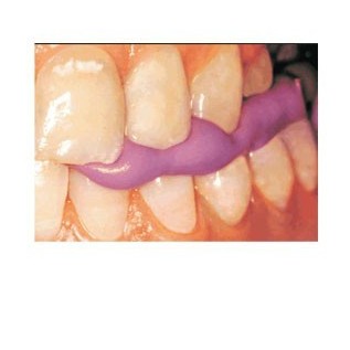 A-silicone for bite registration Occlufast rock, cartridge of 50 ml.
