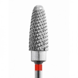Tungsten carbide cutter, big flame (6 x 14)mm, cross cut