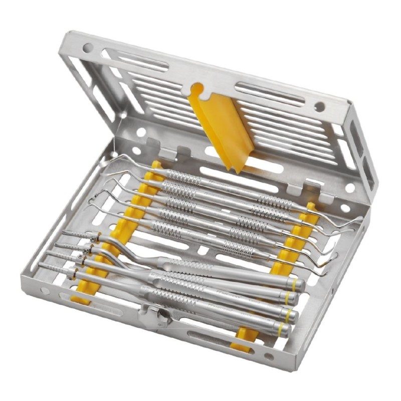 Kit osteotoms and sinus lift instruments