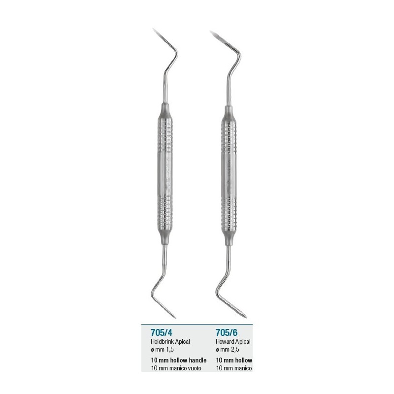 Root elevator - apical, hollow handle HH10 - 10 mm