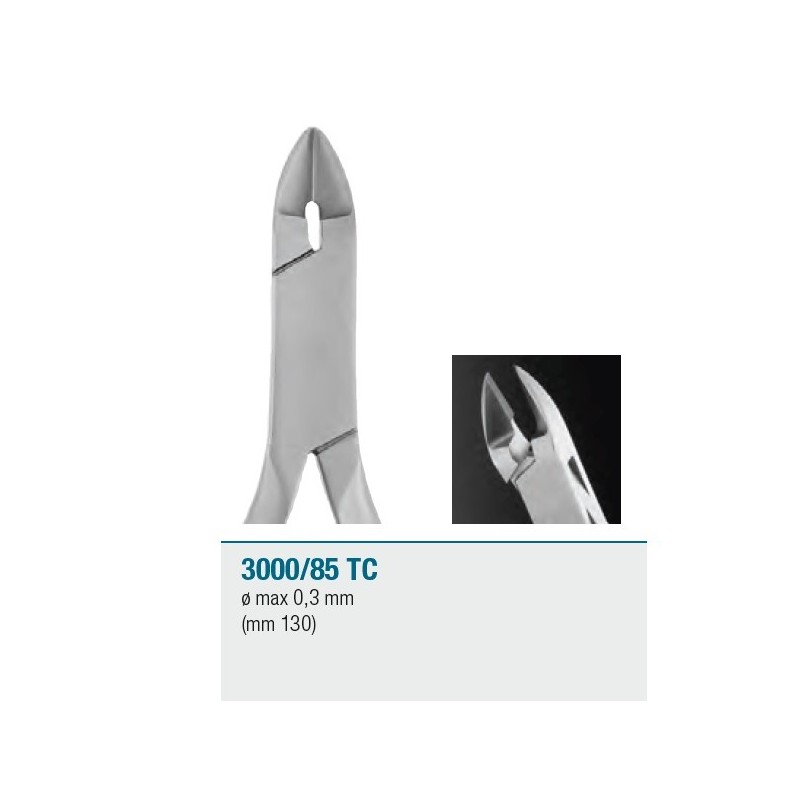 Pin and ligature cutter plier 130 mm, serie TC