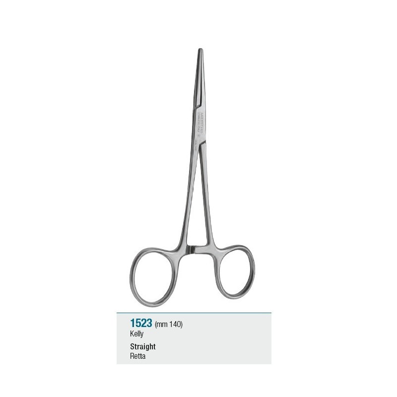 Mosquito, arterial forceps Kelly - 140 mm