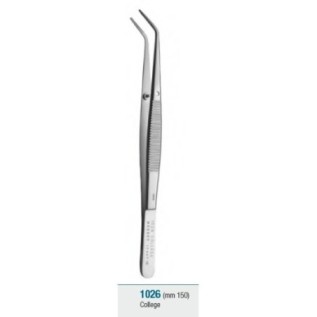 Cotton and dressing tweezers "College"- 150 mm