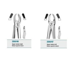 Extraction forceps for upper molars