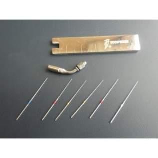 Set endodontic scaler U-files (4 pcs.) for ultrasonic scaler