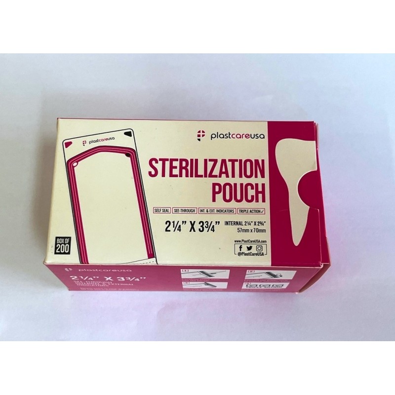 Self sealing pouches (57 х 70)mm - box 200 pcs.