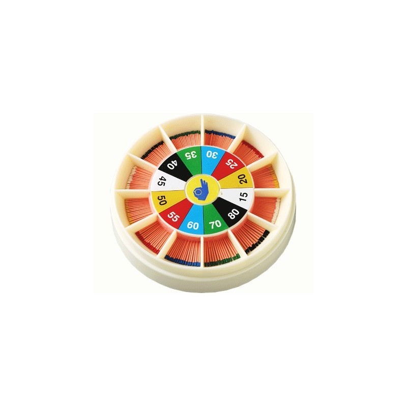 Gutta Percha points 2% * Assorted (15 - 50) - Endo box 240 pcs.