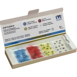 Set prophy discs for ceramics and composites.