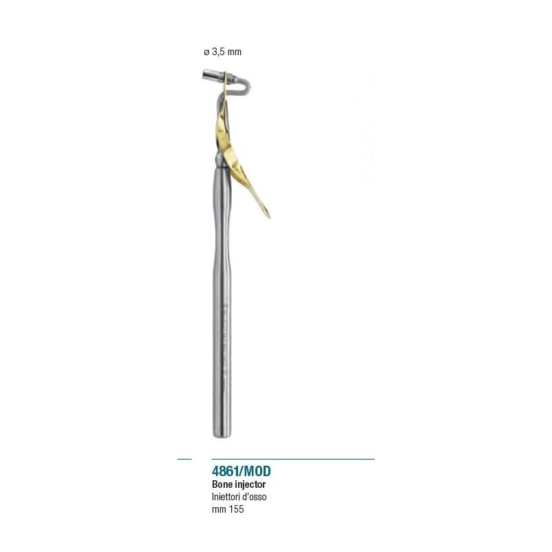 Bone injector for placement - 155 mm