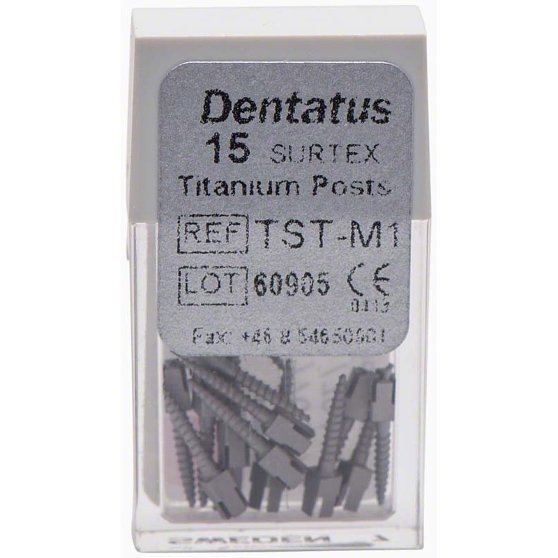 Root canal titanium classic post Surtex (Dentatus)