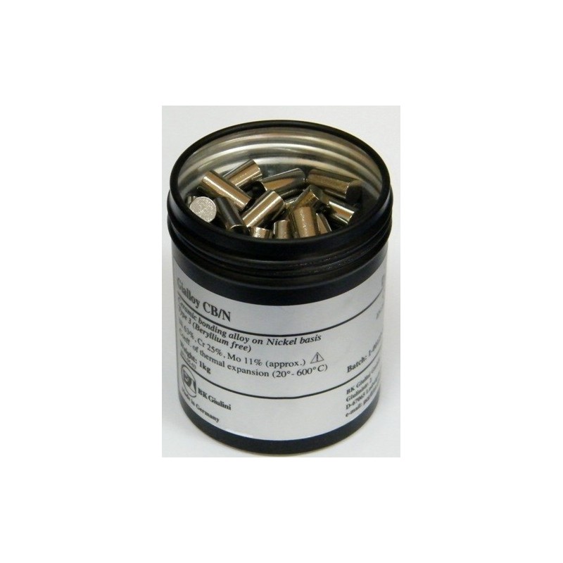 Dental Casting Alloy - Gialloy CB/N, Type 3 Dental Casting Alloy - Gialloy CB/N, Type 3