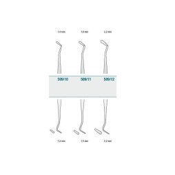 Modelling instrument - right, reversed spatula
