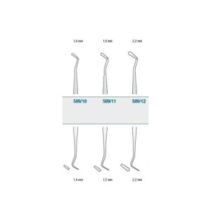 Modelling instrument - right, reversed spatula