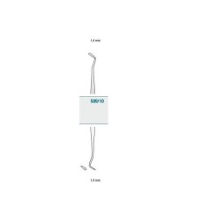 Modelling instrument - right, reversed spatula