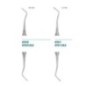 Excavator oval, anatomic handle H6 - 6 mm