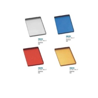 Aluminium instruments holder, small colored - (183х140х17)mm