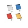 Aluminium instruments holder, small colored - (183х140х17)mm
