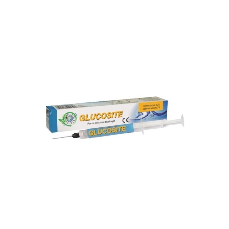 GLUCOSITE Liquid for gingival pockets - syringe*2ml