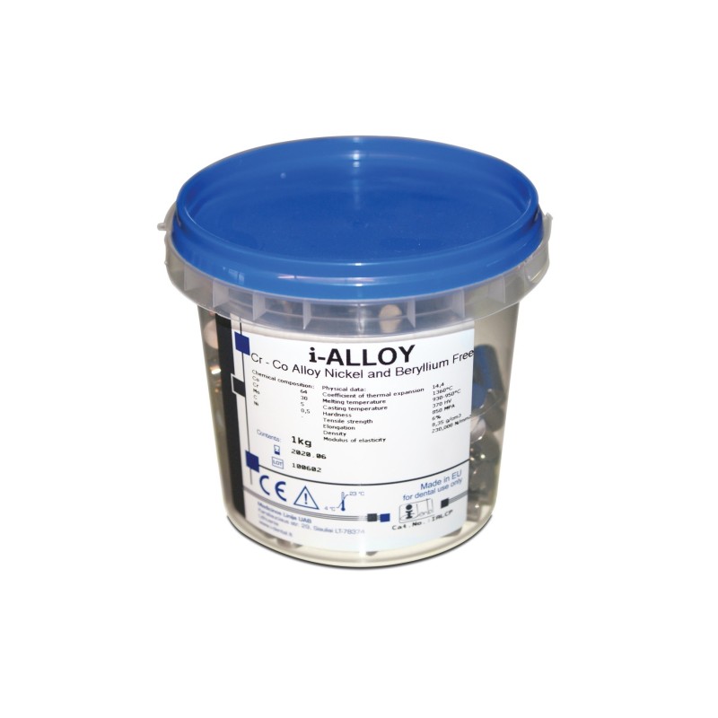 Mетална сплав за керамика I-ALLOY без никел -1кг