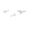 Cheek retractor - autoclavable, transparent
