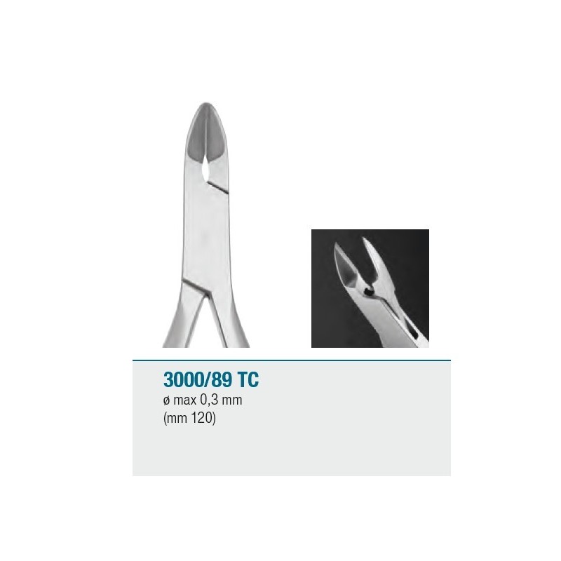 Pin and ligature cutter plier 120 mm, serie TC