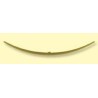 Wax clasp patterns, circumferential, bent