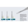 Root elevator - serrated tip "Lindo Levian"