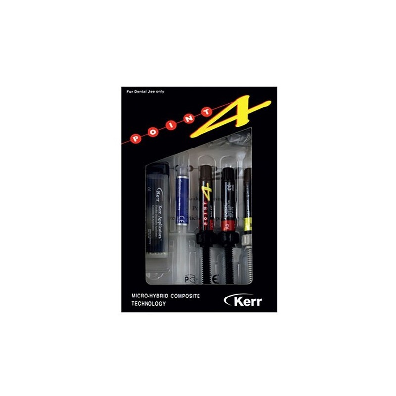 Light curing composite Point 4 - mini kit (3 syr. х 3 g) Light curing composite Point 4 - mini kit (3 syr. х 3 g)
