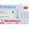 Special endodontic round TC bur "Endobur"- efficiency cut (RA)