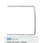 Rubber dam frame, metal