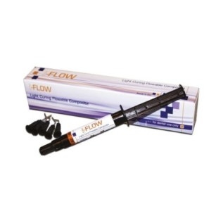 Light curing composite, flowable, nano hybrid.