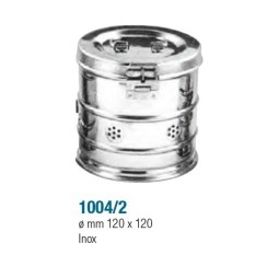Sterilization drum, inox