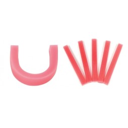 Wax biting edges - (medium hard / pink) - single pc