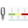 Cylinder abutment, large / wide (height 10 mm)