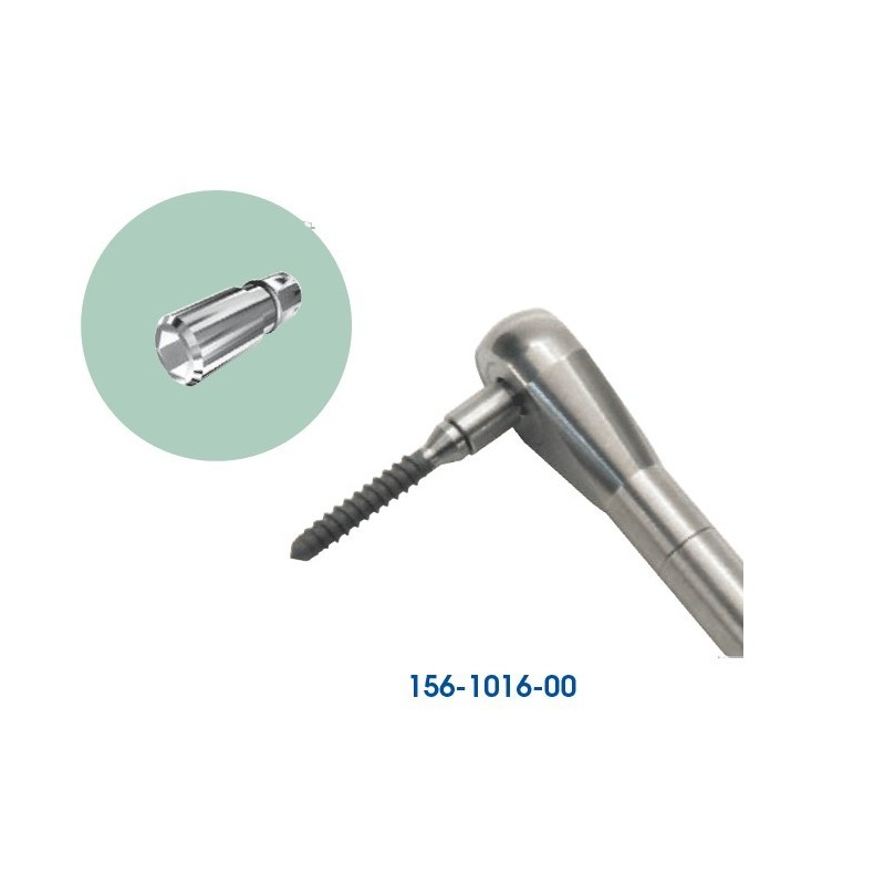 Adapter for ratchet for monoimplant