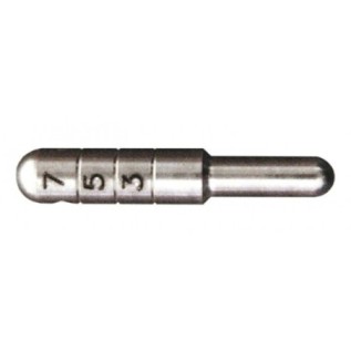 Measuring pin for gingival height